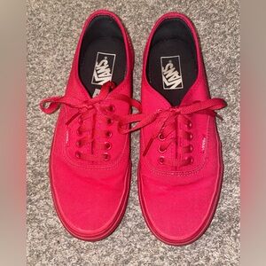 Vans, Red